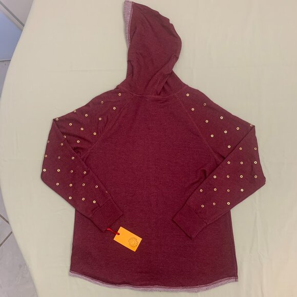 Ruby Rd Hoodie with Grommet Sleeves - NWT - Picture 2 of 4